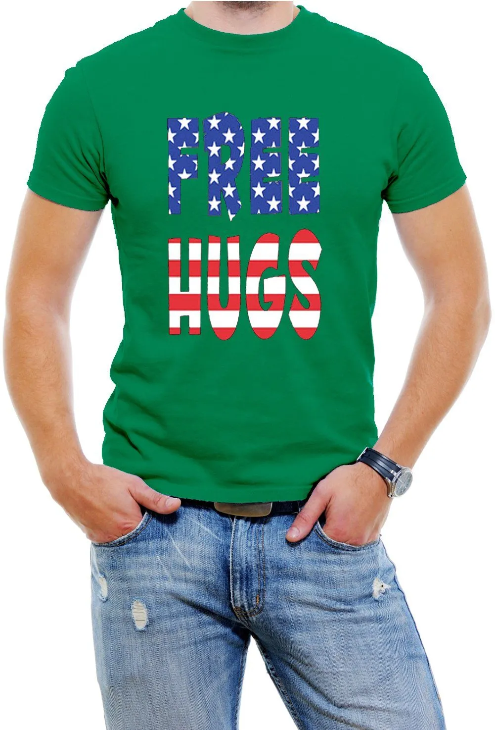 Free Hugs USA Men T-Shirt