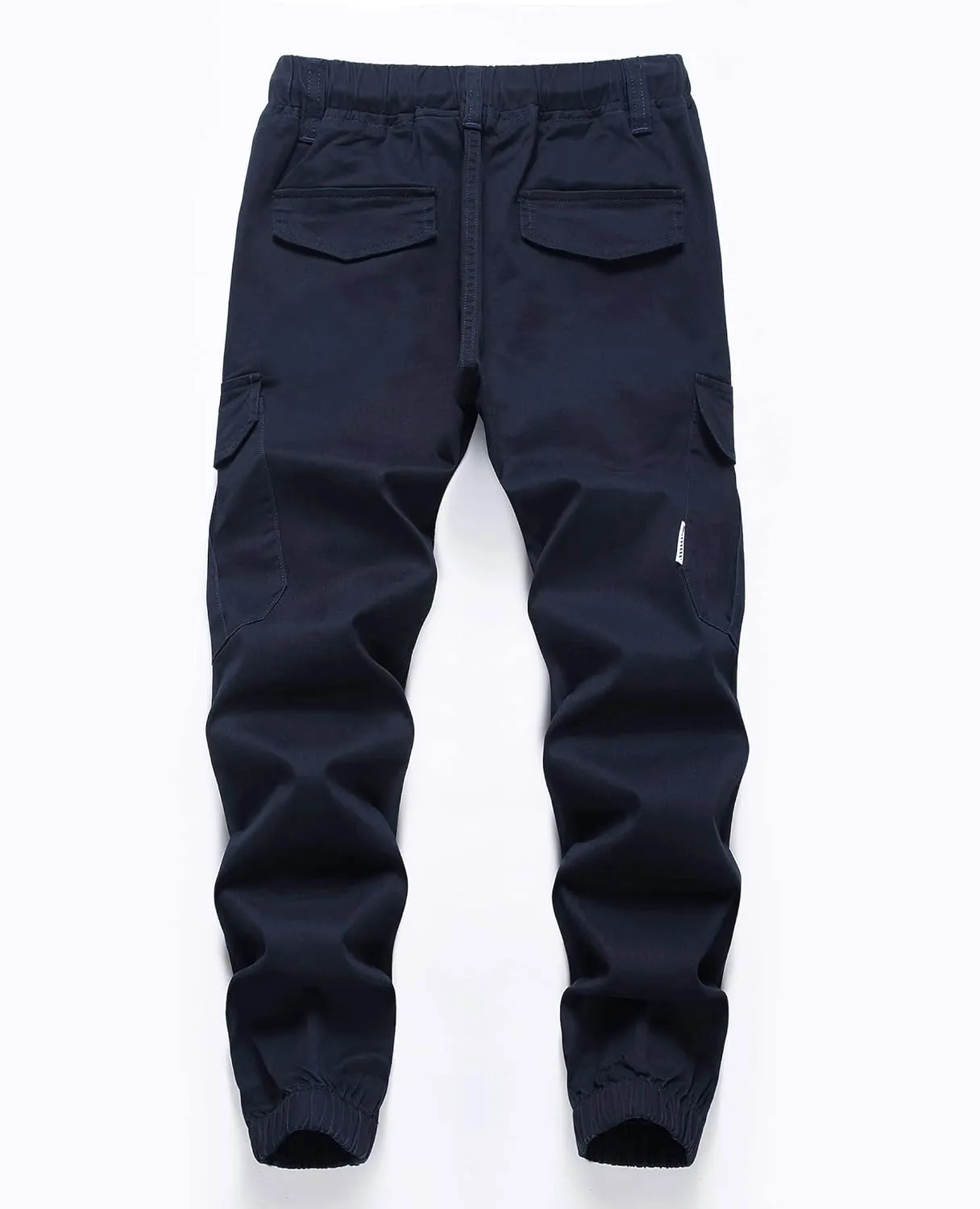LOKTARC Boys' Pull-On Slim Fit Camo Cargo Jogger Pants