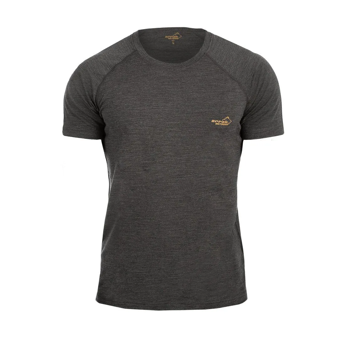 Mens Short Sleeve Tops Made from Merino Wool and Bamboo