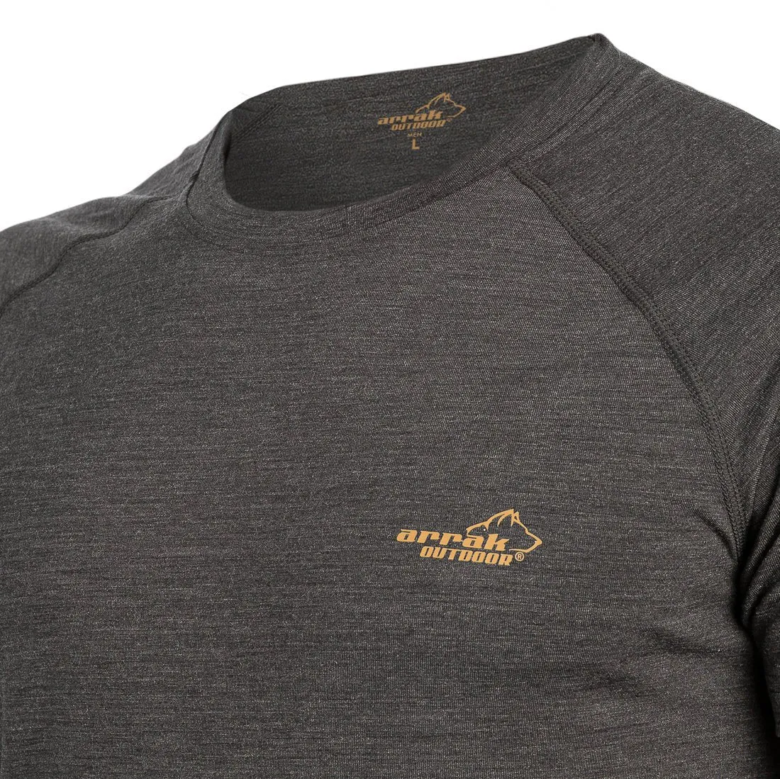 Mens Short Sleeve Tops Made from Merino Wool and Bamboo