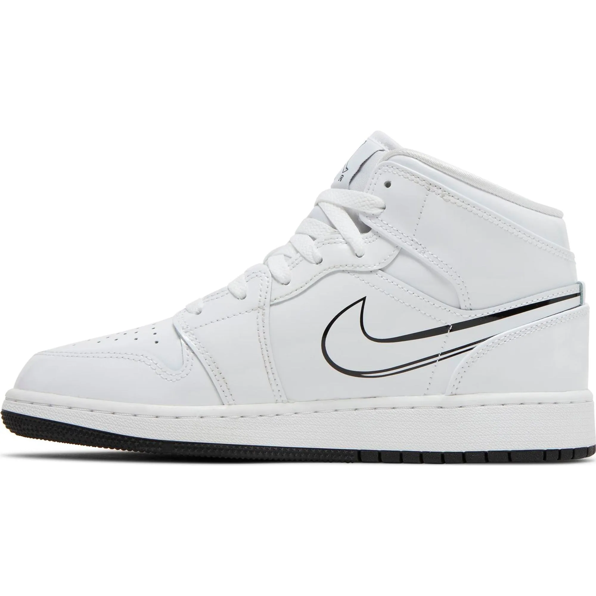 Nike Air Jordan 1 Mid GS sneakers, white