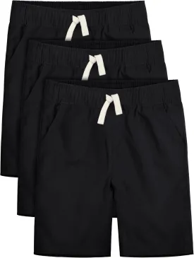 OHD 3 Pack Boys School Uniform Jogger Shorts