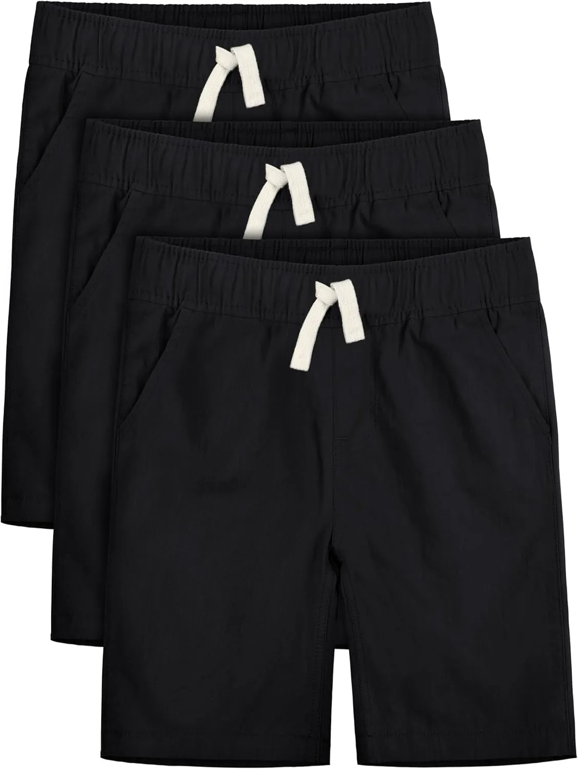 OHD 3 Pack Boys School Uniform Jogger Shorts