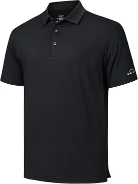Willit Men's Golf Polo Shirts Short Sleeve Quick Dry Performance Moisture Wicking Print Casual